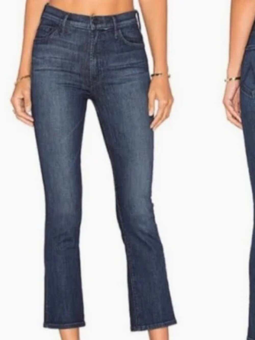 MOTHER Dark Twilight Magic The Insider Crop Jeans 28